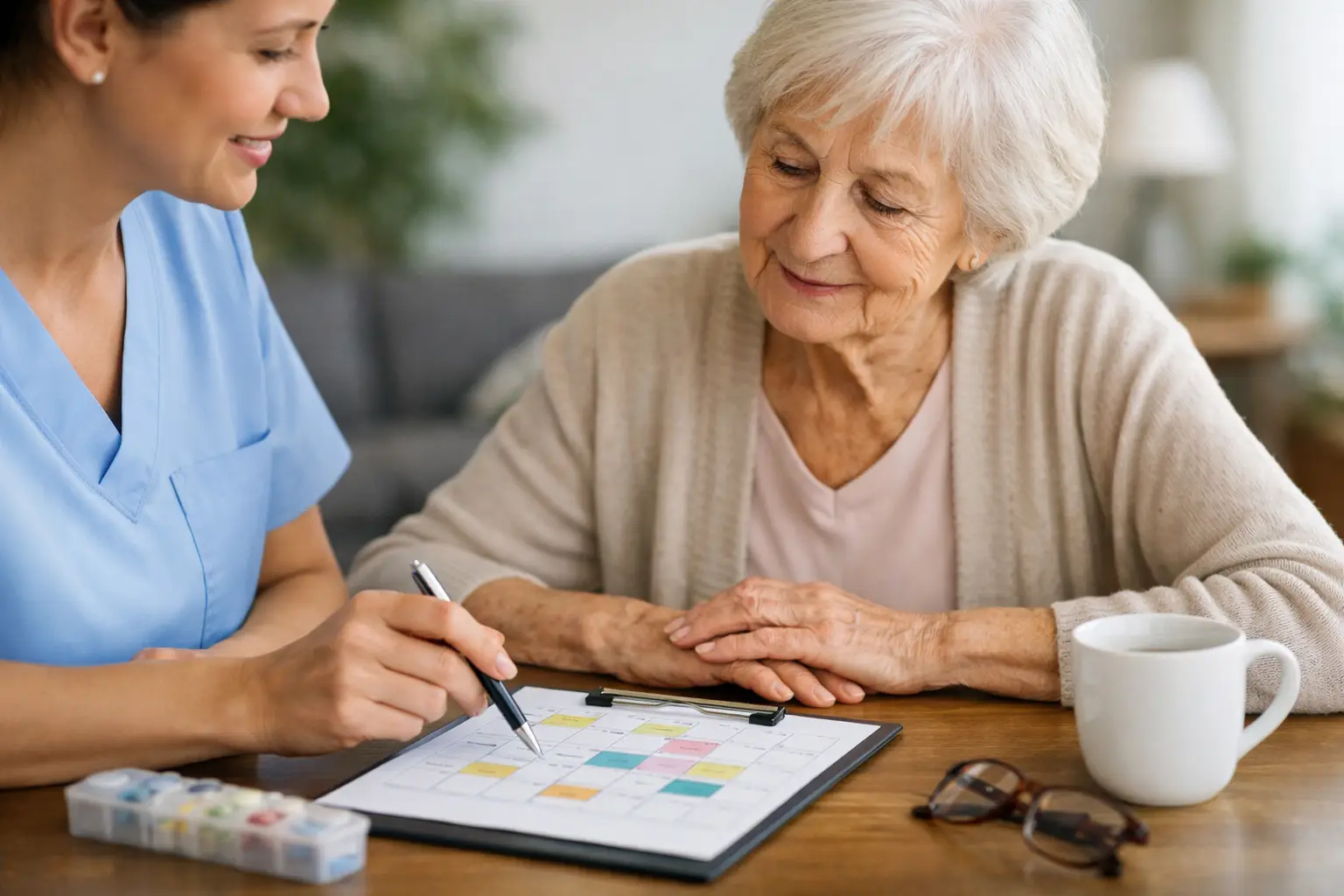 how-to-create-a-senior-care-schedule-that-works-featured